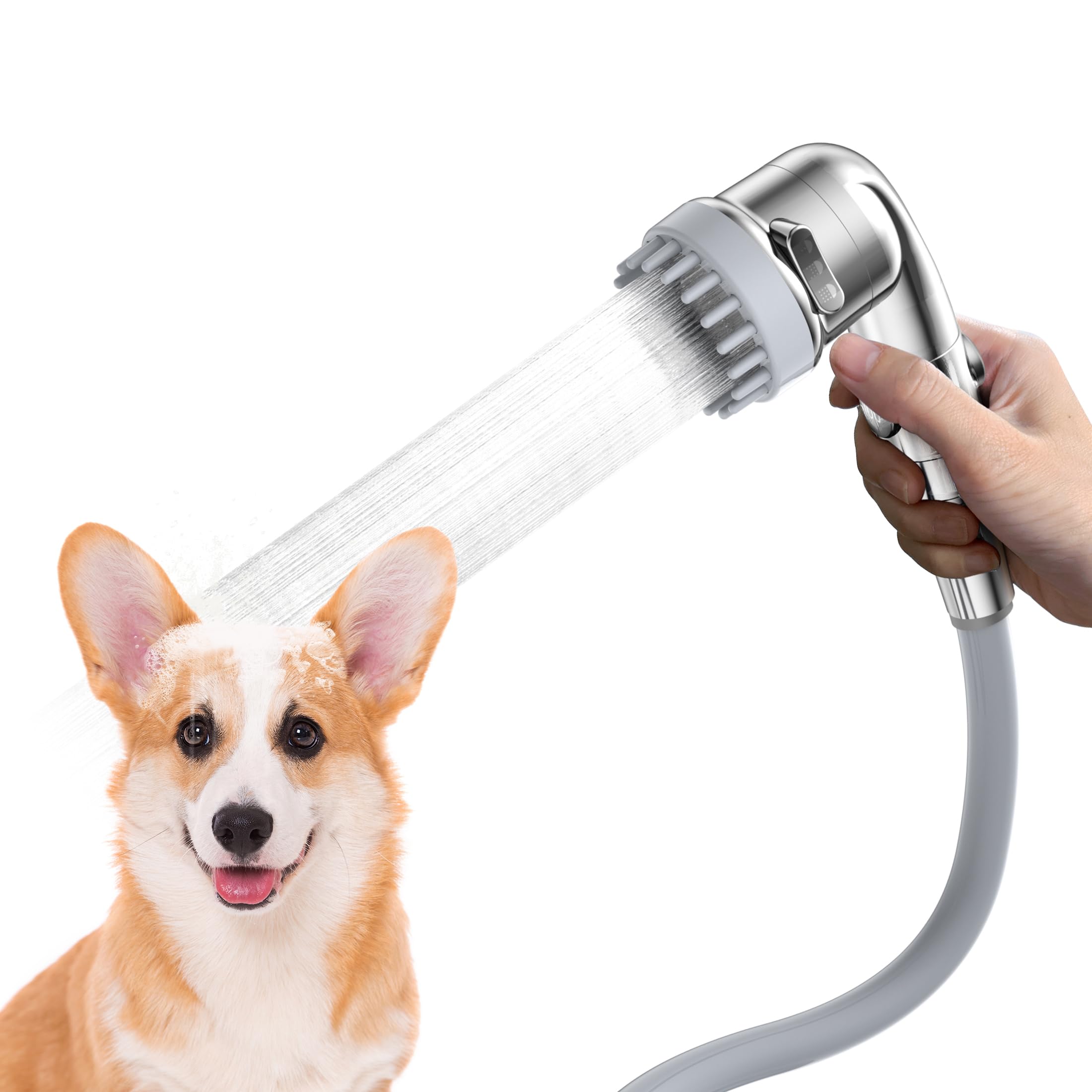 Amazon.co.jp: Shandus プロフェッショナル犬用シャワーヘッド